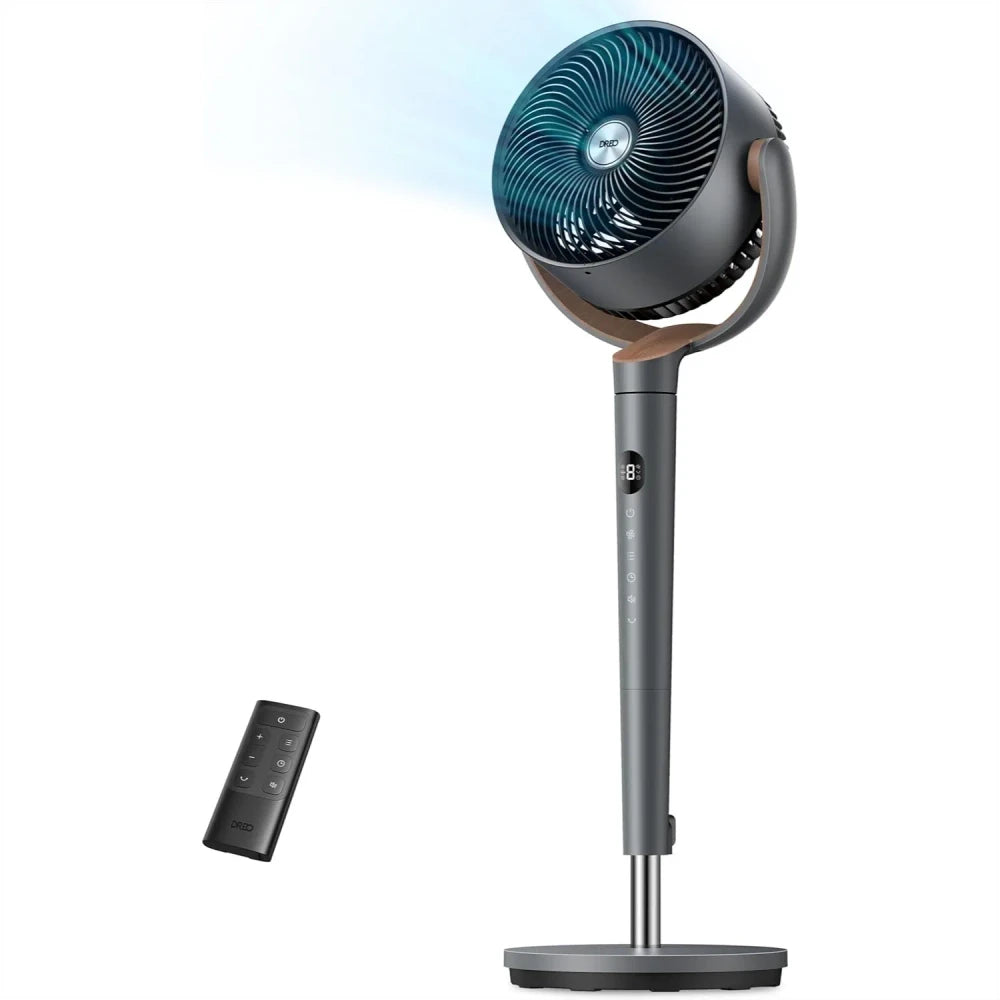 Quiet Oscillating Standing Fan